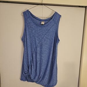 Blue Sleeveless Top